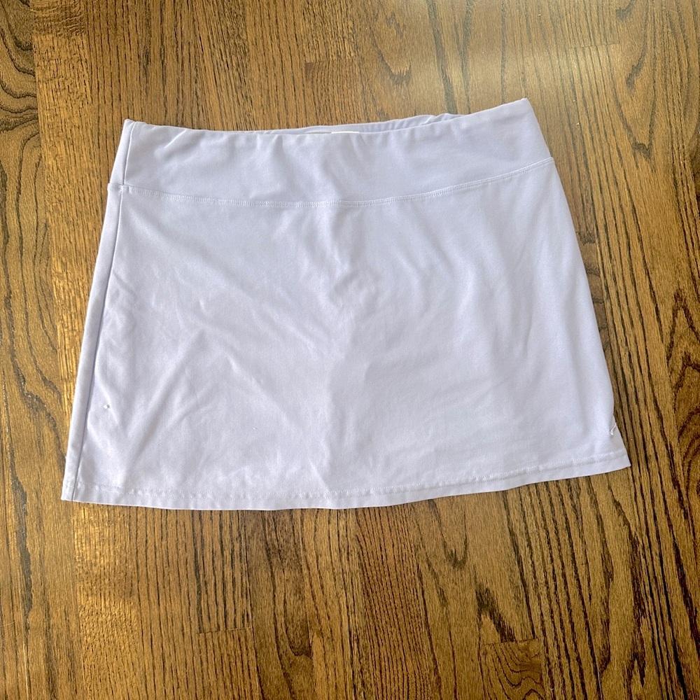 Lavender Nike dry fit tennis skirt